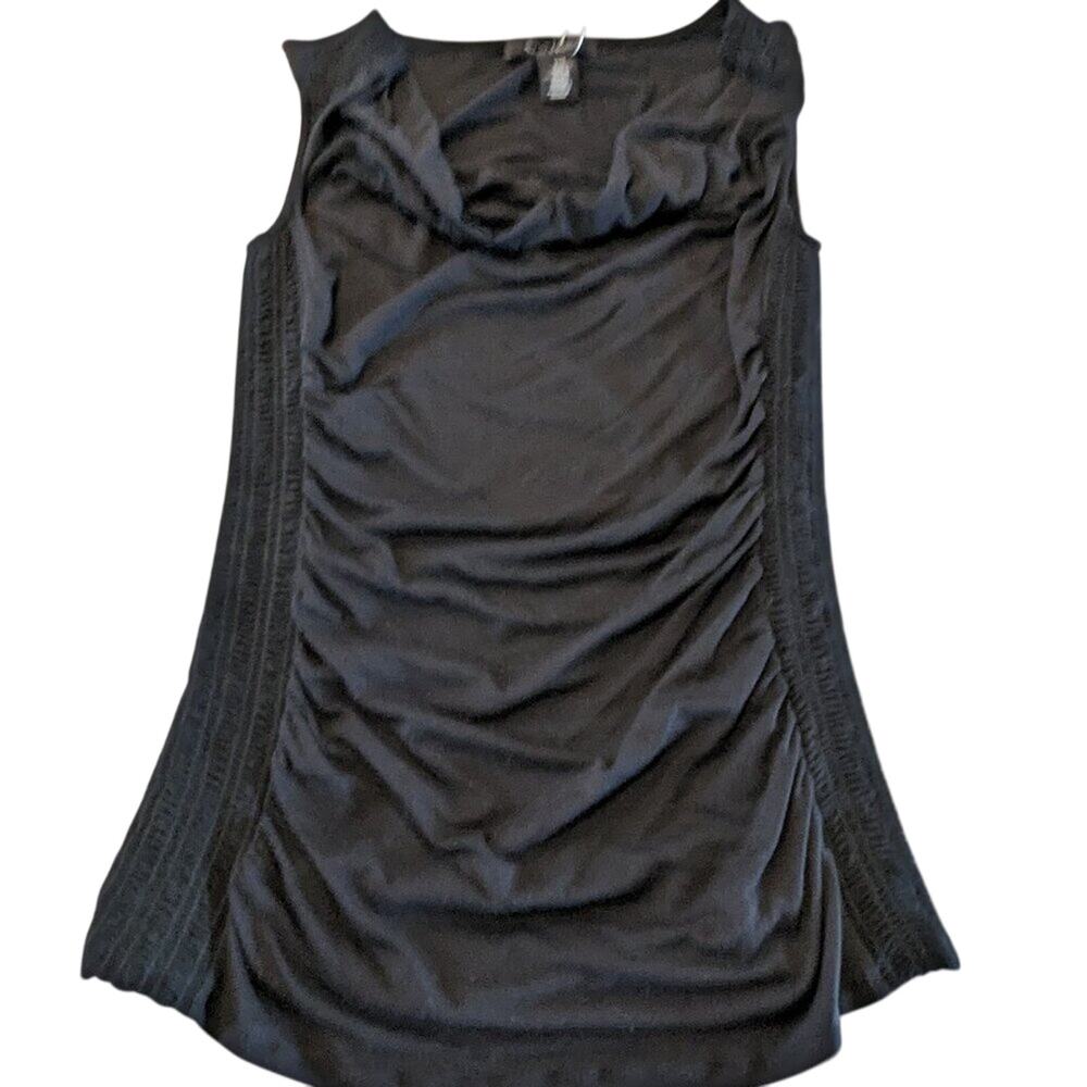 #108 White House Black Market Ruched Sides Form-fit flattering
